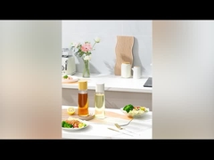 500 ml Γυαλί κουζίνας Μπουκάλι δοχείο λάδι μαγειρέματος Πολυδιάθετο